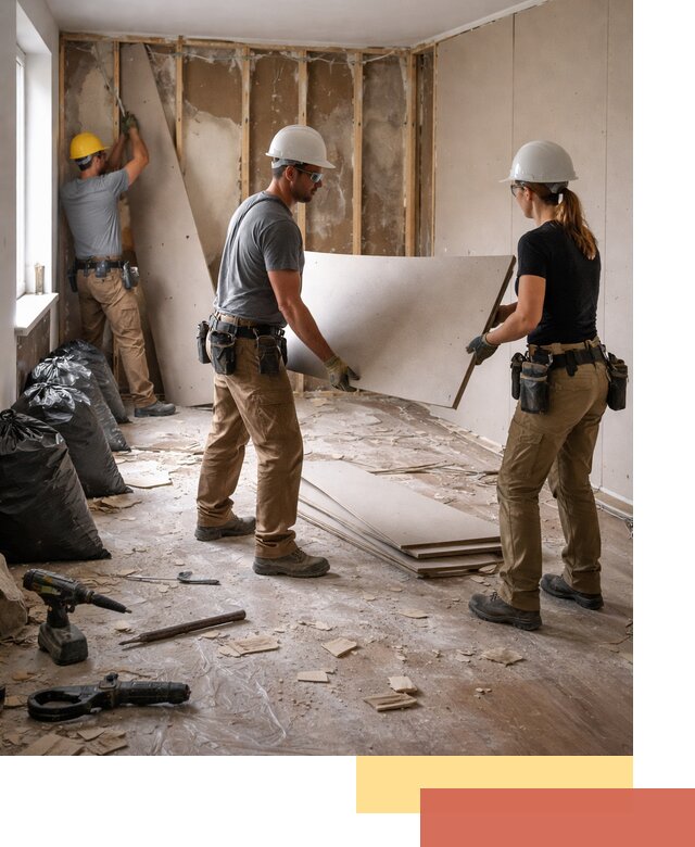 Демонтаж стеновых панелей в Лесосибирске быстро и аккуратно