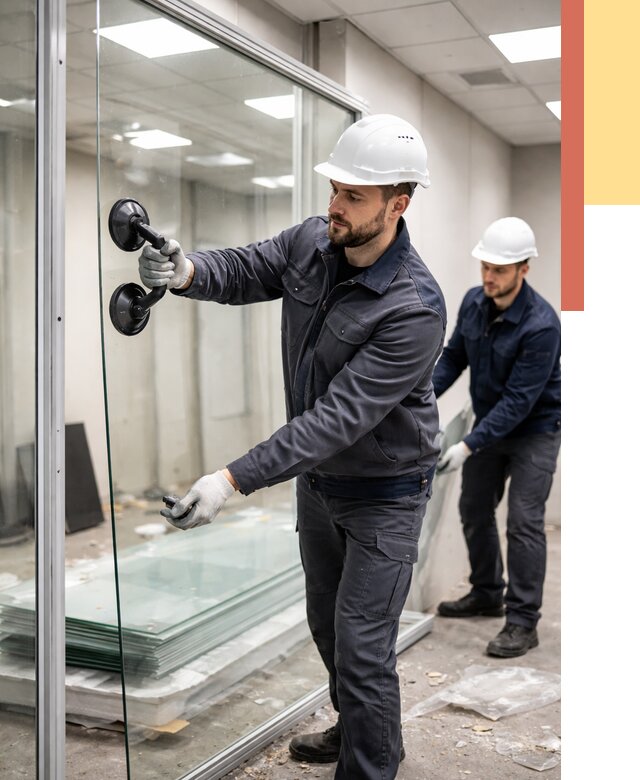 Демонтаж стеклянных перегородок в Лесосибирске от 3333 руб. — быстро и недорого | ОТДЕЛОЧНИК-Лсс