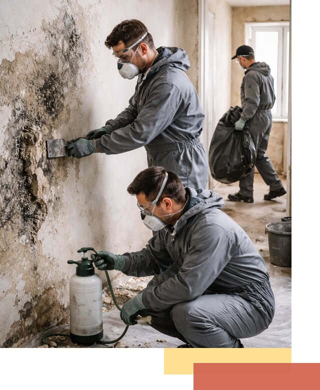 Удаление плесени со стен профессионально в Лесосибирске