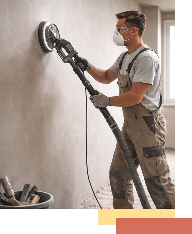 Профессиональная шлифовка стен в Лесосибирске быстро и качественно