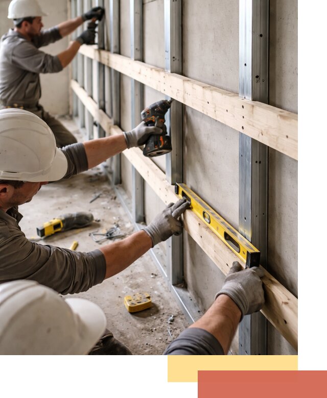 Устройство обрешетки под панели в Лесосибирске