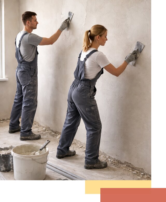 Штукатурка стен под обои в Лесосибирске профессионально и быстро