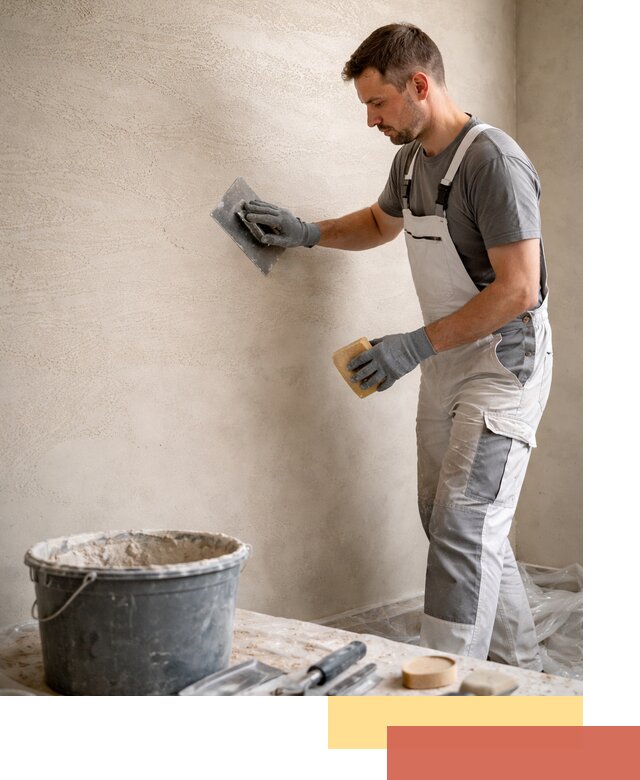 Декоративная штукатурка травертин в Лесосибирске для стен и потолков