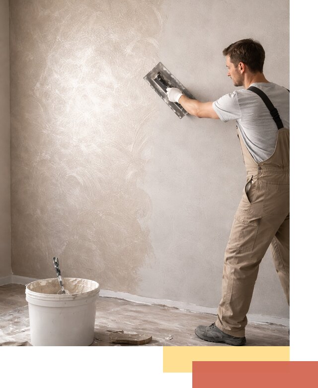 Декоративная штукатурка «Мокрый шелк» под ключ в Лесосибирске