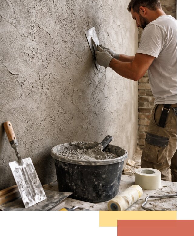 Декоративная штукатурка лофт в Лесосибирске — отделка стен и потолков