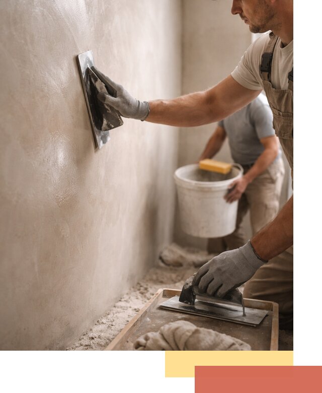 Нанесение марокканской штукатурки таделакт в Лесосибирске