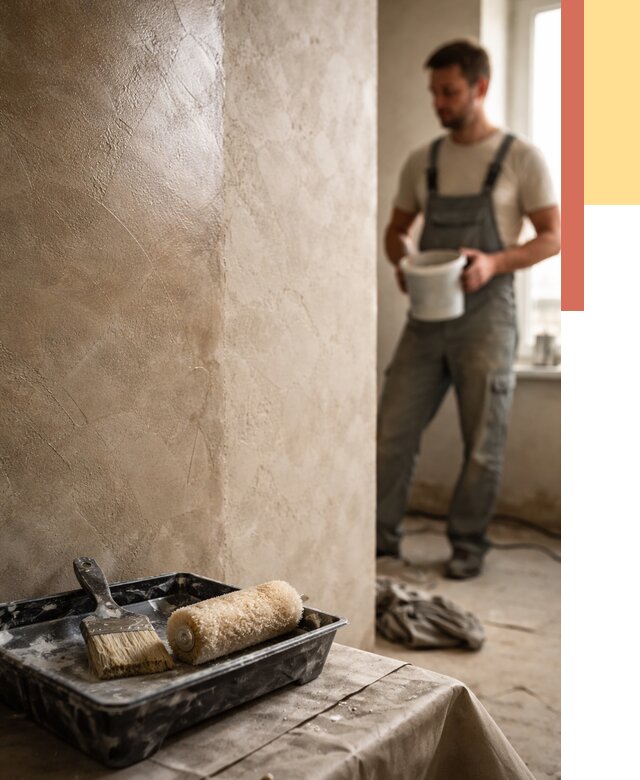 Нанесение воска на штукатурку в Лесосибирске от 3645 руб. | Услуги ОТДЕЛОЧНИК-Лсс