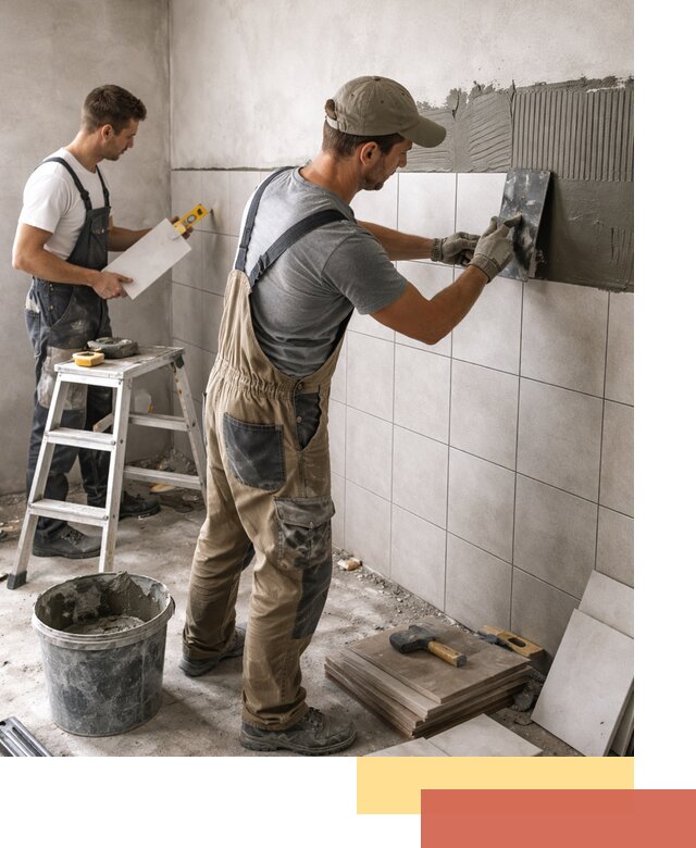 Укладка плитки на стены в Лесосибирске профессионально и надежно