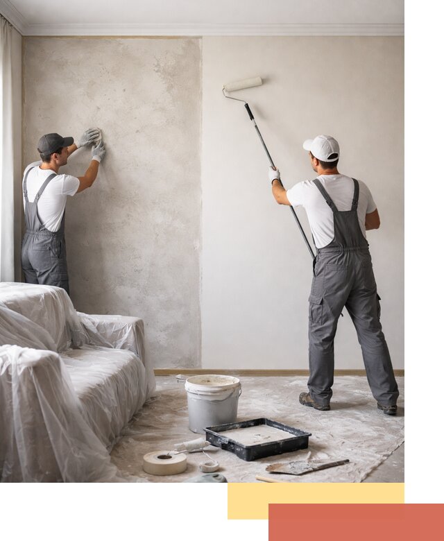 Покраска стен антивандальной краской в Лесосибирске