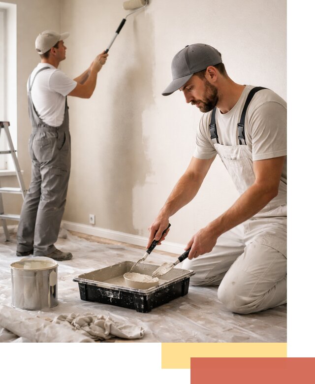 Покраска стен в квартире в Лесосибирске — профессионально и аккуратно