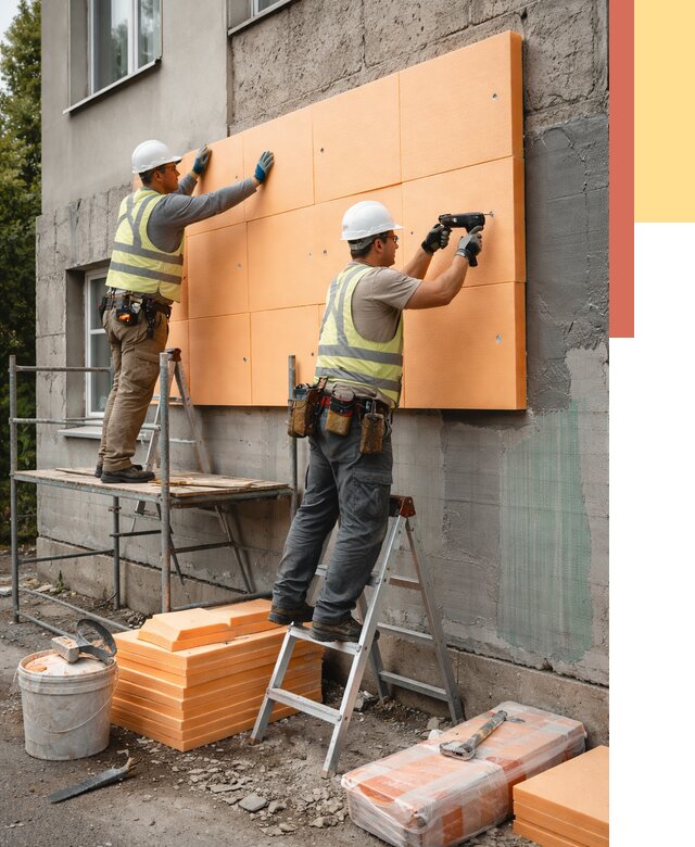 Утепление стен пеноплексом в Лесосибирске от 1927 руб./м2 — быстро и недорого | ОТДЕЛОЧНИК-Лсс