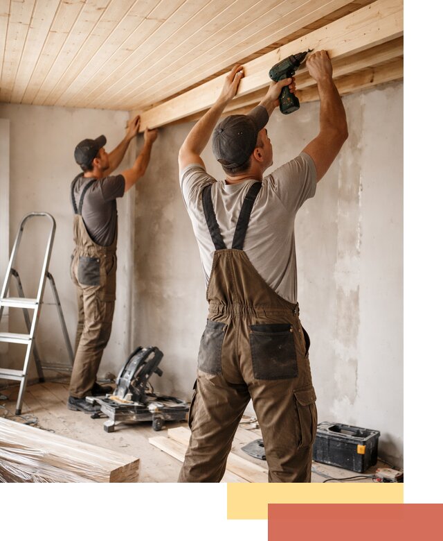 Монтаж потолка из вагонки в Лесосибирске профессионально и аккуратно