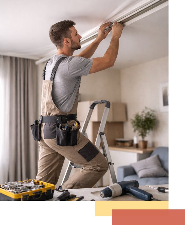 Ремонт натяжных потолков в Лесосибирске — качественно и оперативно