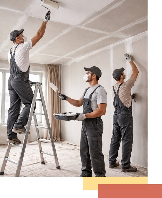 Покраска потолка из гипсокартона в Лесосибирске качественно и недорого