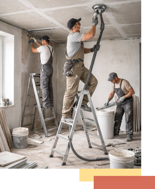 Ремонт потолка из гипсокартона в Лесосибирске: быстрый и качественный монтаж