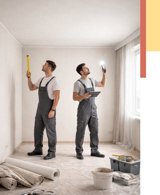 Отделка потолка в Лесосибирске недорого от 781 руб/м2 | Услуги ОТДЕЛОЧНИК-Лсс