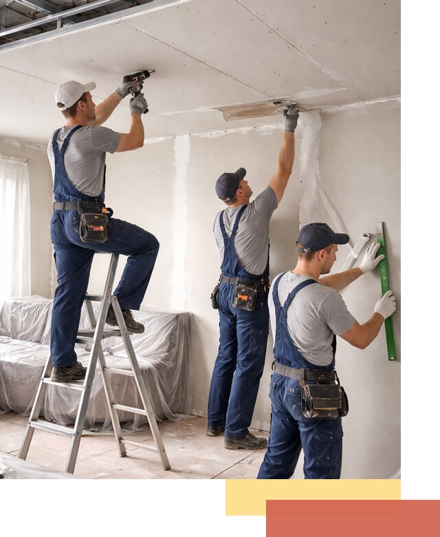 Профессиональная отделка потолка в Лесосибирске быстро и качественно