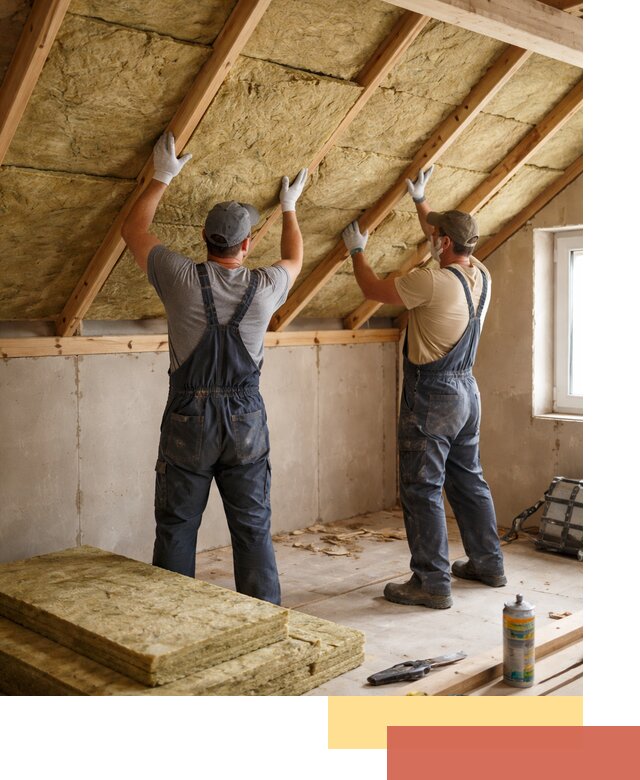 Утепление потолка минеральной ватой в Лесосибирске